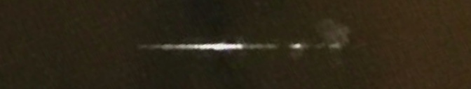 Unprocessed fireball image