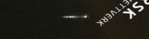 Unprocessed fireball image