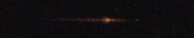 Unprocessed fireball image