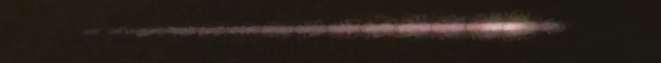 Unprocessed fireball image