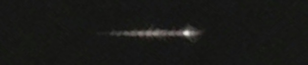 Unprocessed fireball image