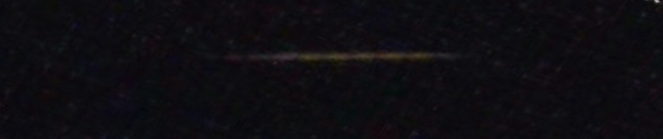 Unprocessed fireball image