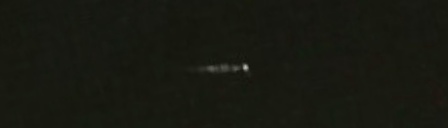 Unprocessed fireball image