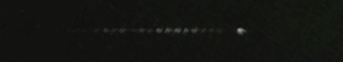 Unprocessed fireball image