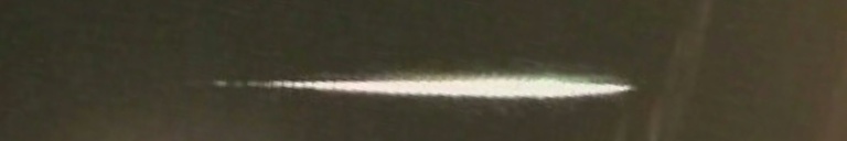 Unprocessed fireball image