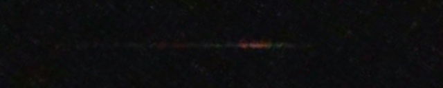 Unprocessed fireball image