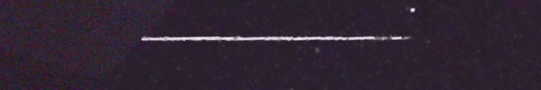 Unprocessed fireball image