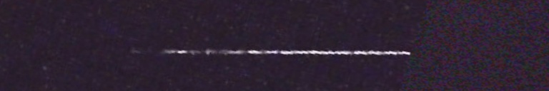 Unprocessed fireball image