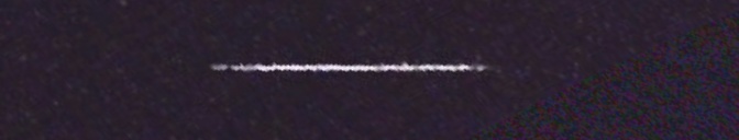 Unprocessed fireball image