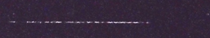 Unprocessed fireball image