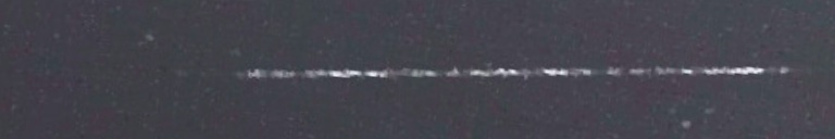 Unprocessed fireball image