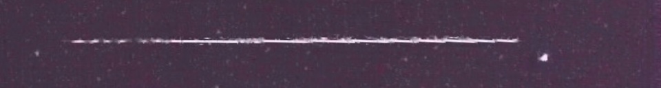 Unprocessed fireball image