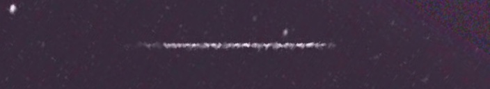 Unprocessed fireball image