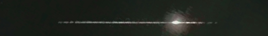 Unprocessed fireball image