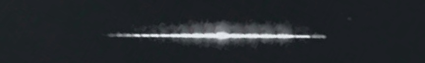 Unprocessed fireball image