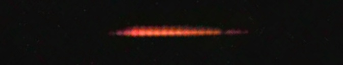 Unprocessed fireball image