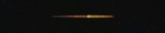 Unprocessed fireball image