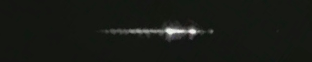 Unprocessed fireball image
