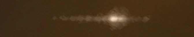 Unprocessed fireball image