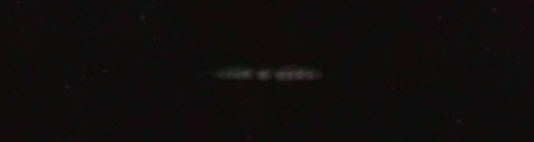 Unprocessed fireball image