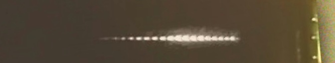 Unprocessed fireball image