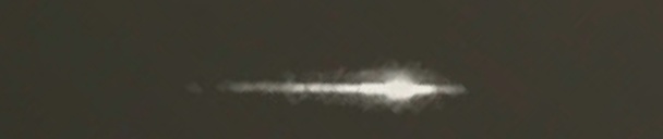 Unprocessed fireball image