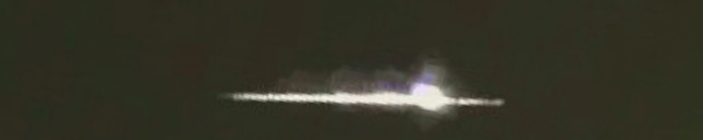 Unprocessed fireball image