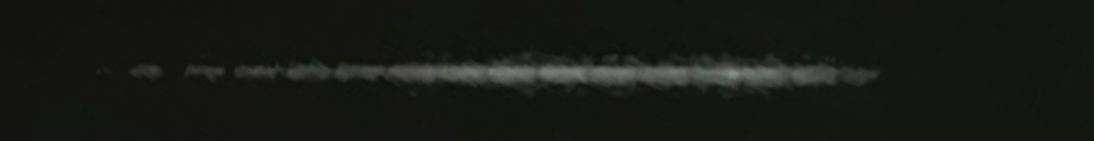 Unprocessed fireball image