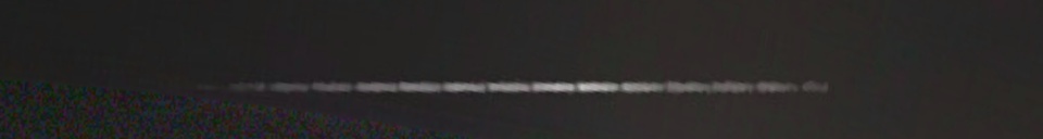 Unprocessed fireball image