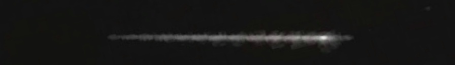 Unprocessed fireball image