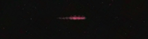 Unprocessed fireball image