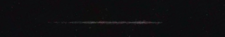 Unprocessed fireball image
