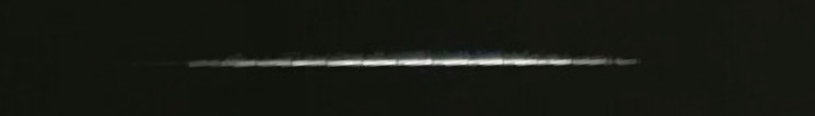 Unprocessed fireball image