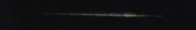 Unprocessed fireball image