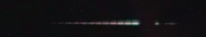 Unprocessed fireball image