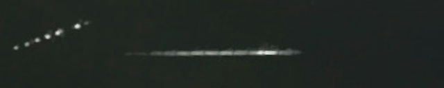 Unprocessed fireball image