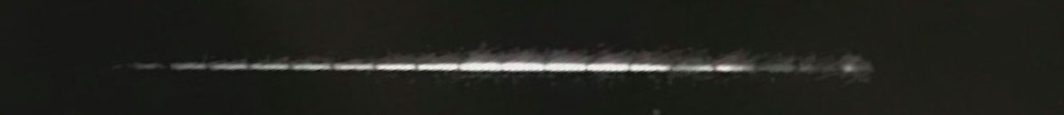 Unprocessed fireball image