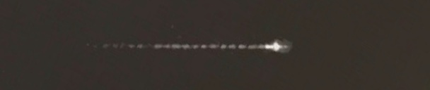 Unprocessed fireball image