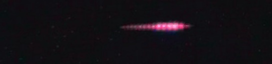 Unprocessed fireball image