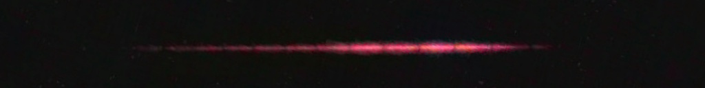 Unprocessed fireball image