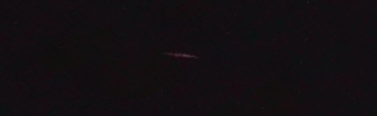 Unprocessed fireball image