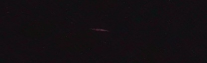 Unprocessed fireball image