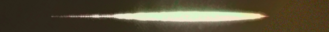 Unprocessed fireball image