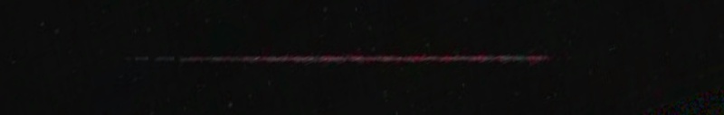 Unprocessed fireball image