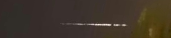 Unprocessed fireball image