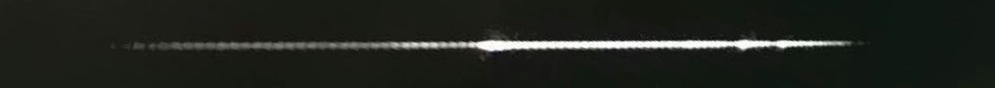 Unprocessed fireball image