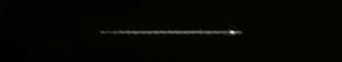 Unprocessed fireball image