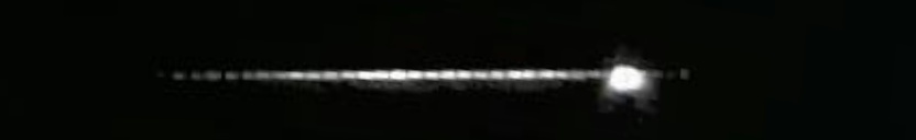 Unprocessed fireball image