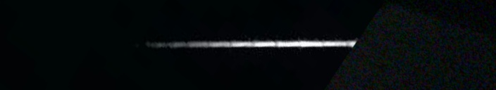 Unprocessed fireball image