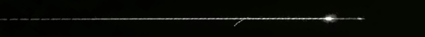 Unprocessed fireball image